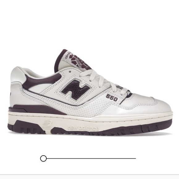 New Balance Shoes - BNIB Size 8 Aime Leon Dore Purple 550’s With Receipt